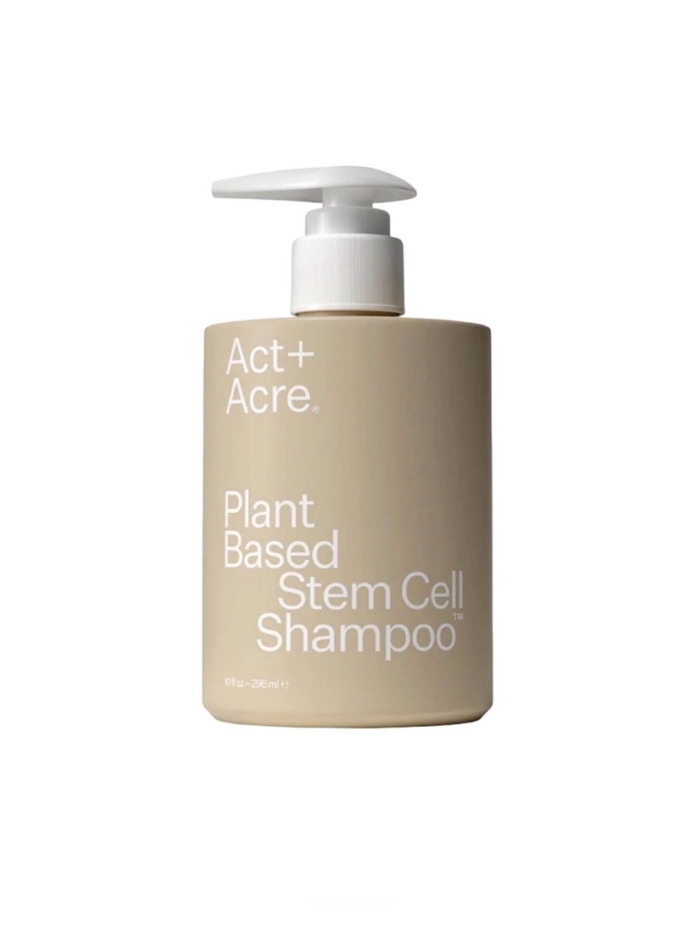 ACT + ACRE 🌱 Plant Based Cold Pressed Stem Cell Shampoo